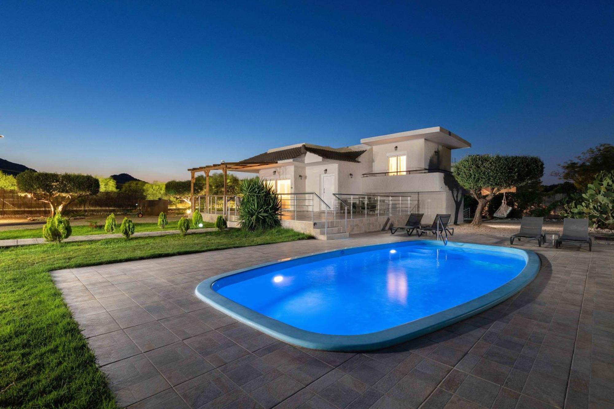 Sugar View Villa In Kolymbia Exterior foto