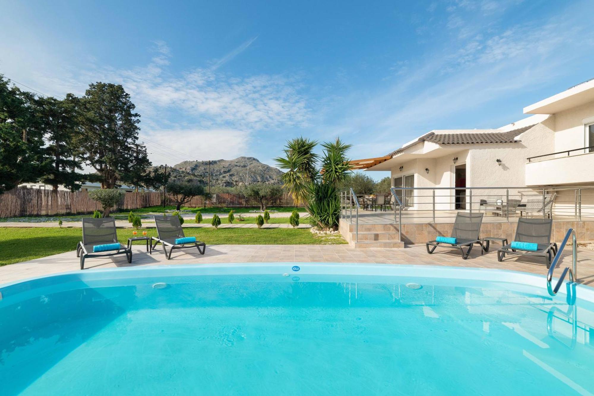 Sugar View Villa In Kolymbia Exterior foto